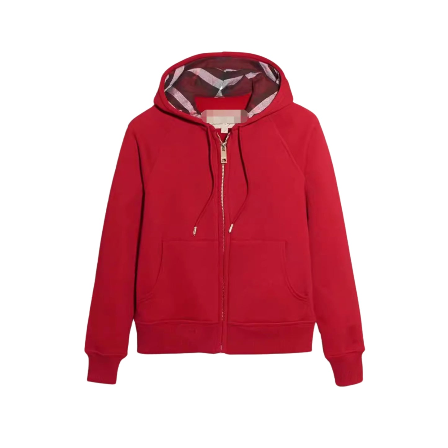 CHEQUERED – ZIP HOODIE