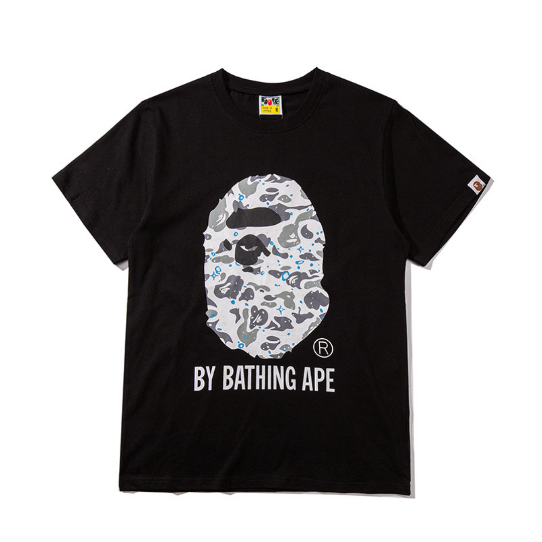 BAPE T-SHIRT - CAMO GORILLA - BLACK