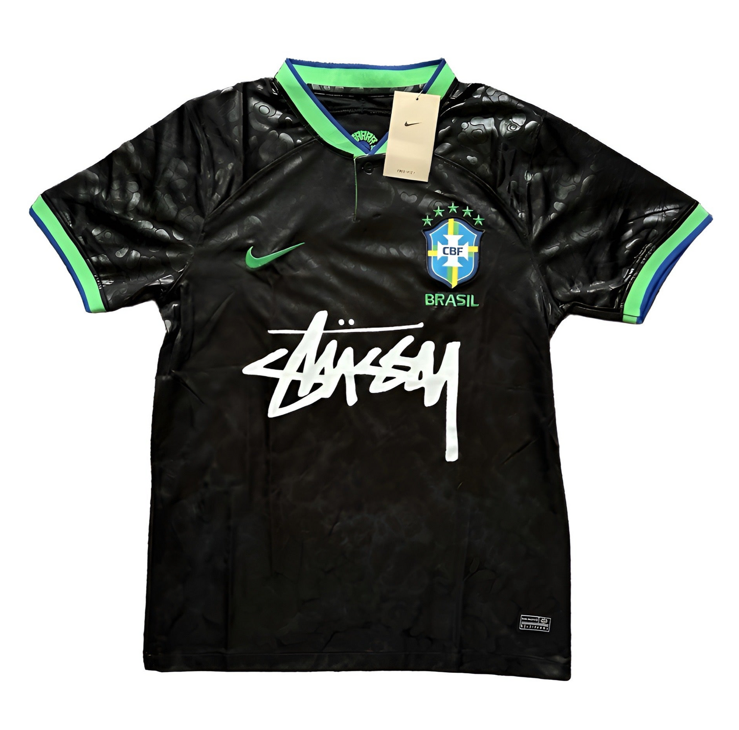 Stüssy X “Brazil” Jersey- Green