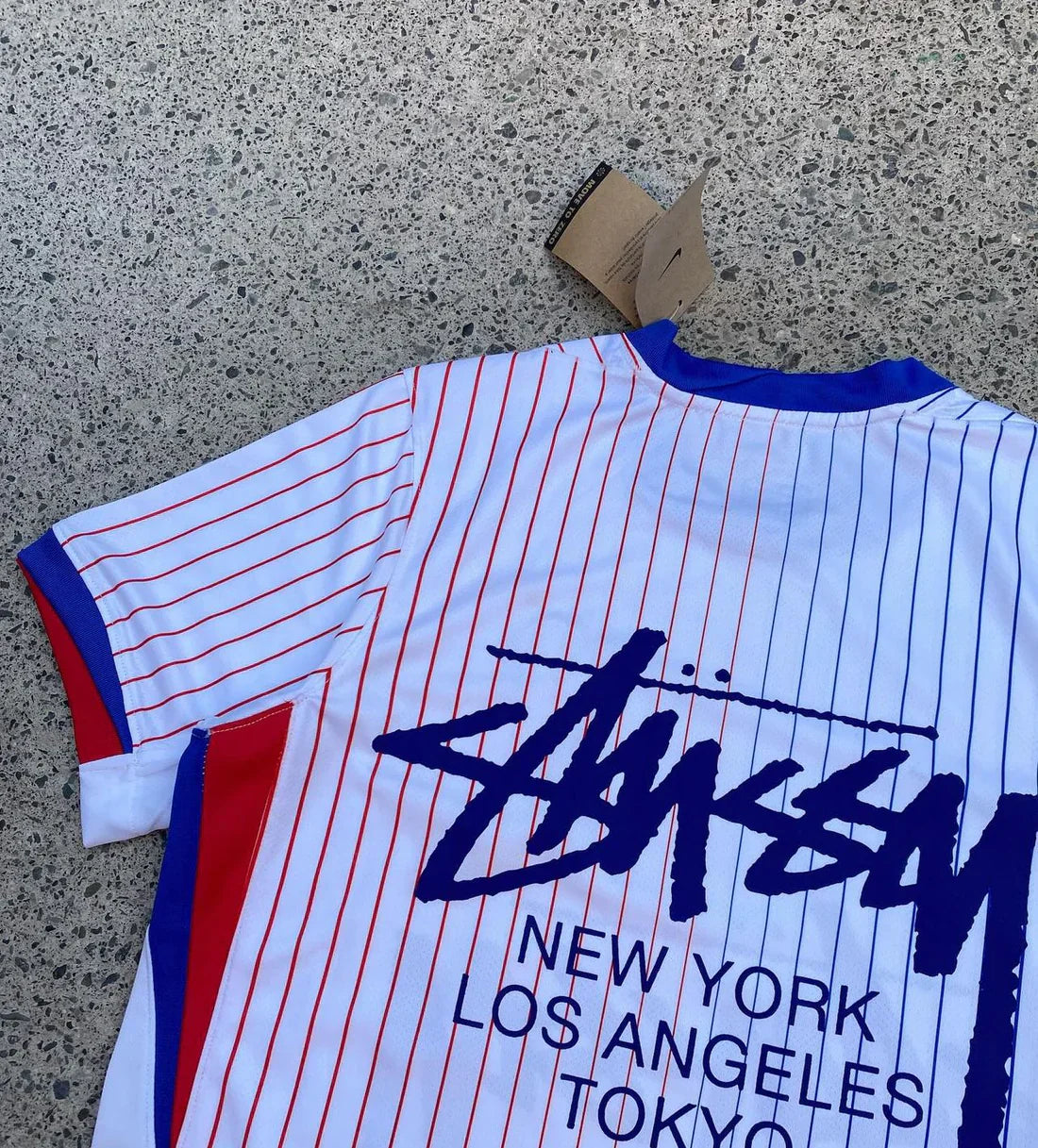 STÜSSY X “FRENCH” JERSEY - AWAY WHITE