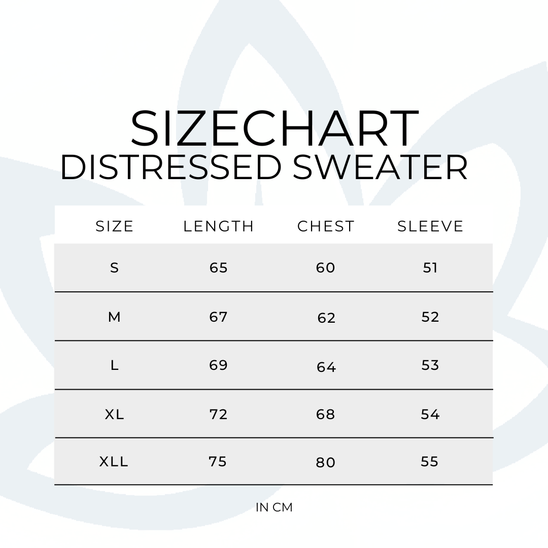 ELIONIS - DISTRESSED SWEATER