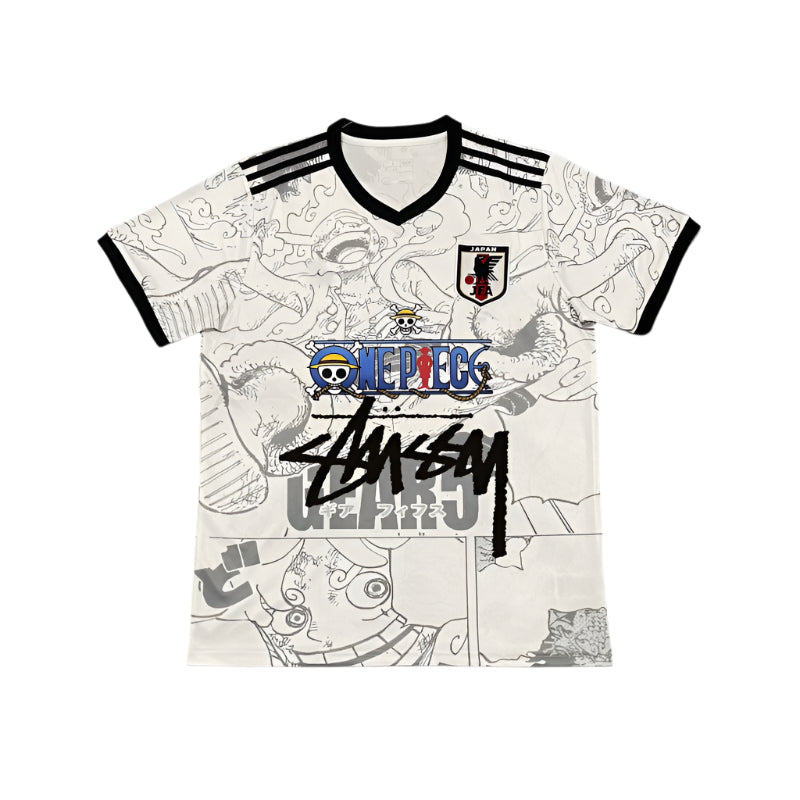 STÜSSY x “JAPAN” JERSEY - ONE PIECE EDITION WHITE