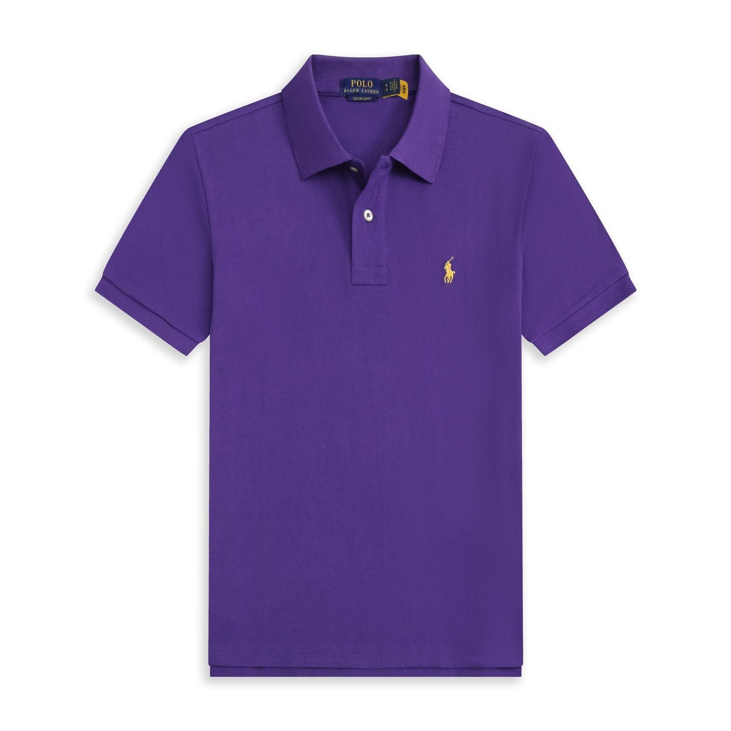 Ralph Laren Polo - Purple, Yellow Logo