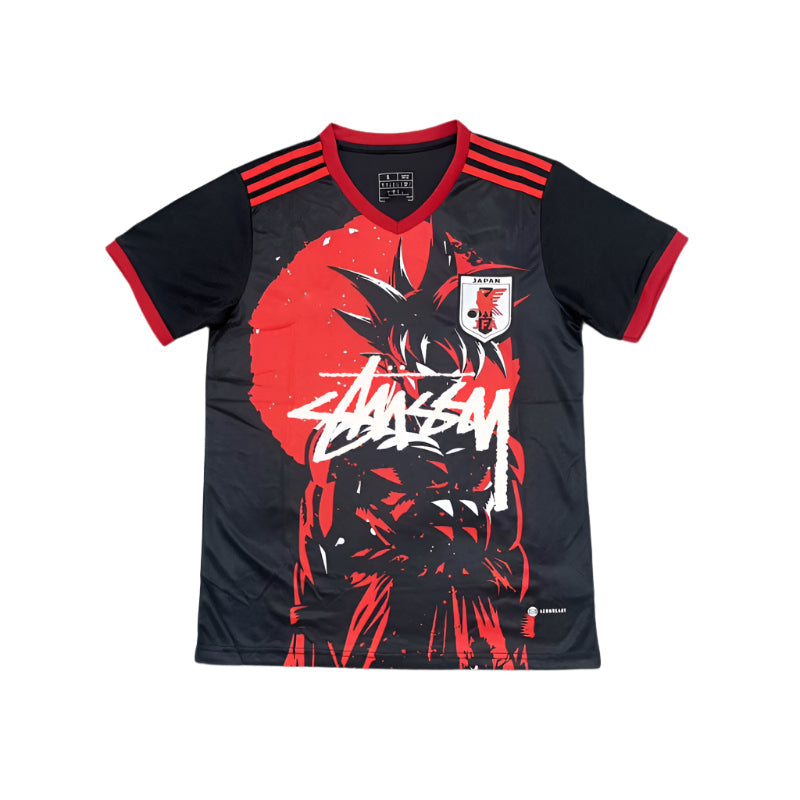STÜSSY x “JAPAN” JERSEY - GOKU MANGA EDITION BLACK