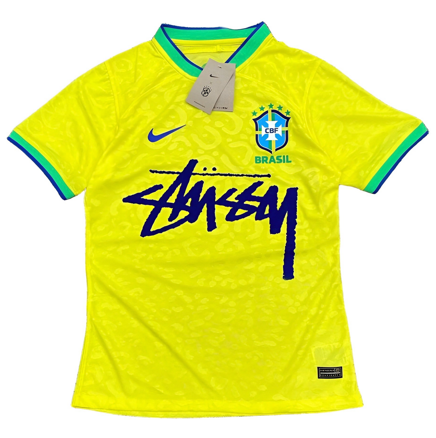 Stüssy X “Brazil” Jersey- Yellow