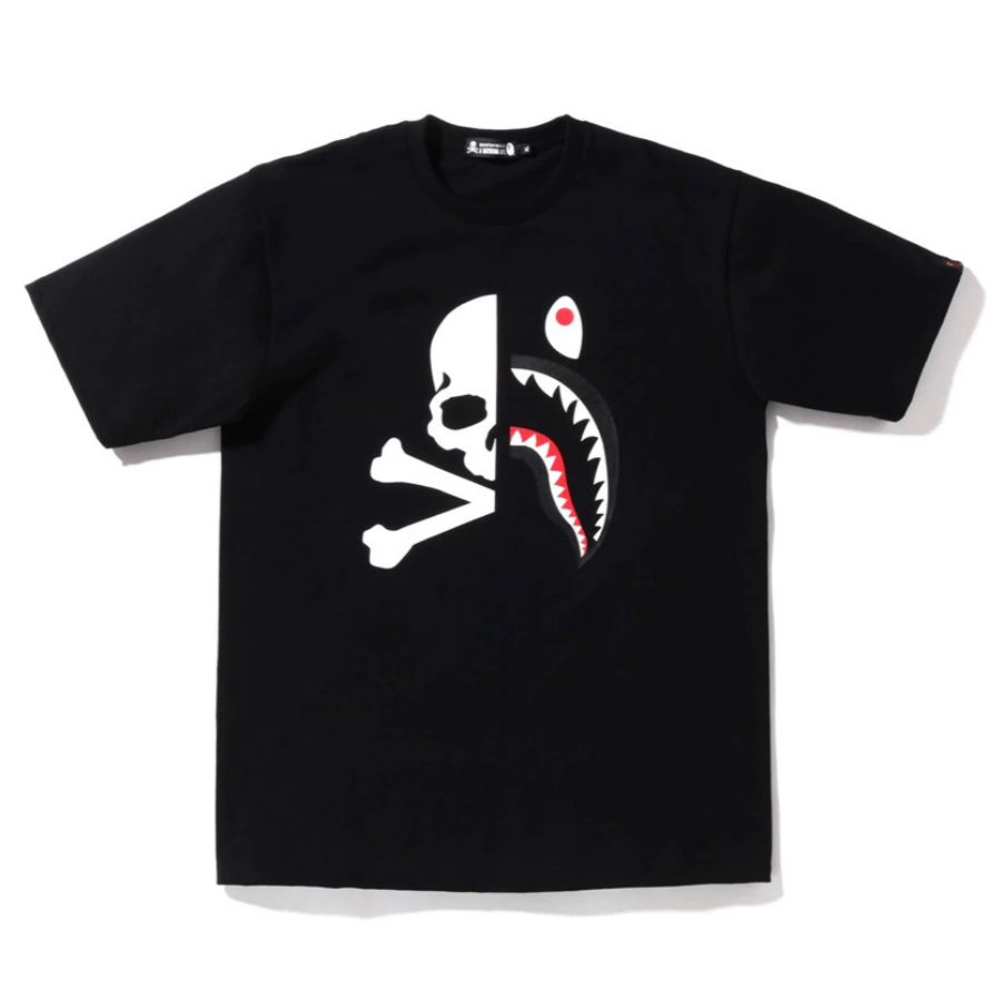 BAPE T-SHIRT - PIRATE -  BLACK