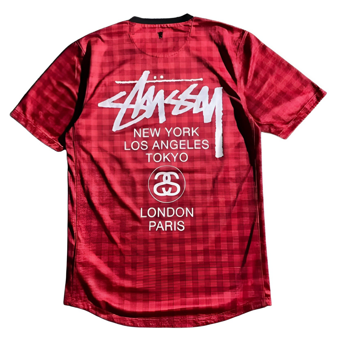 Stüssy X “Manchester” Jersey- Red