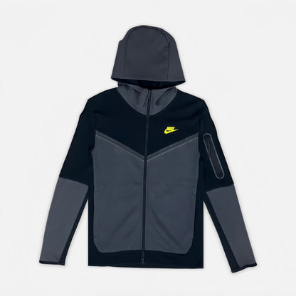 NIKE - TRACKSUIT - BLACK/NEON GREEN ANTHRACITE
