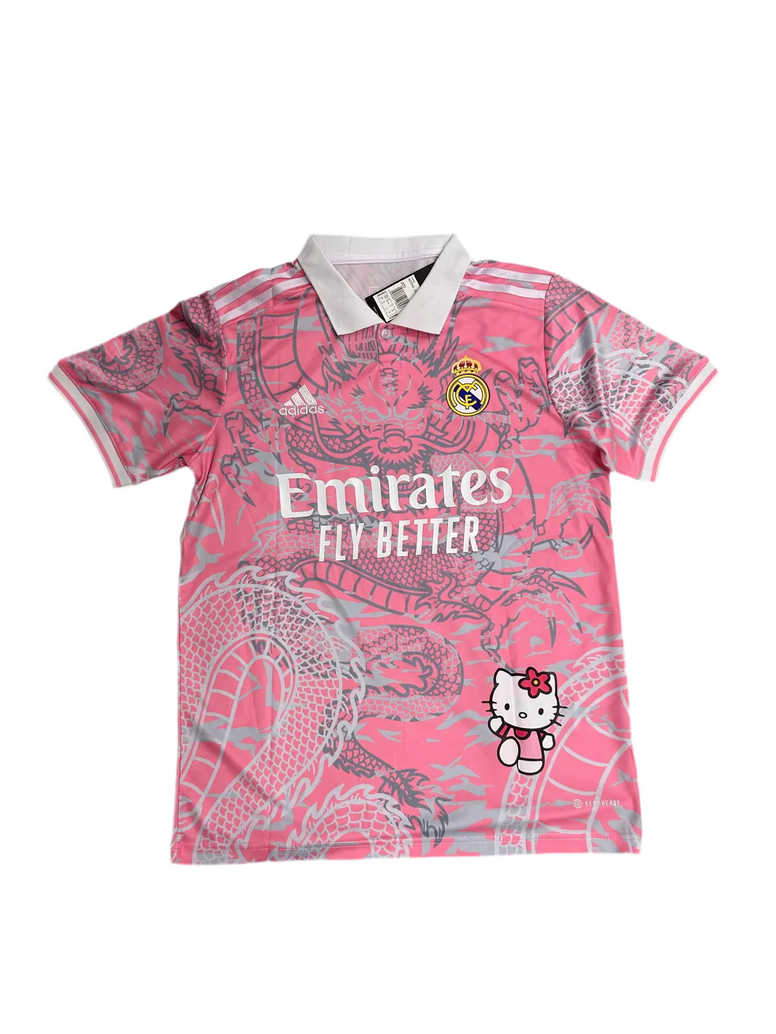 HELLO KITTY X REAL MADRID JERSEY - PINK