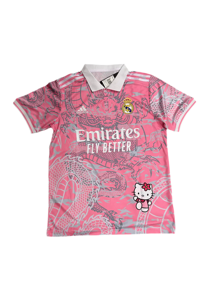 HELLO KITTY X REAL MADRID JERSEY - PINK