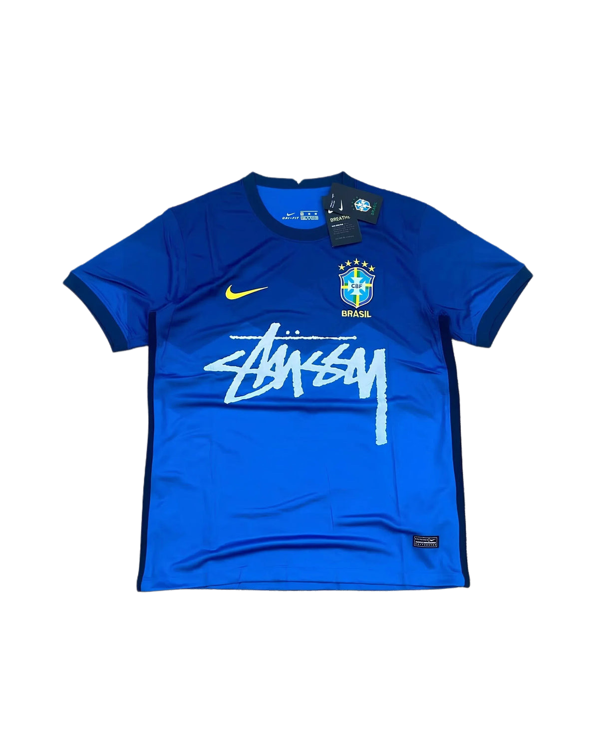 STÜSSY X “BRAZIL” JERSEY - 20/21 BLUE