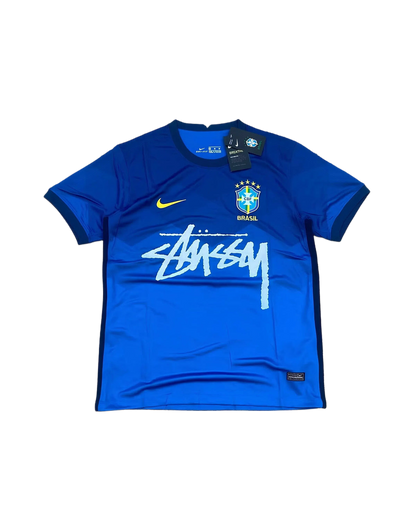 STÜSSY X “BRAZIL” JERSEY - 20/21 BLUE
