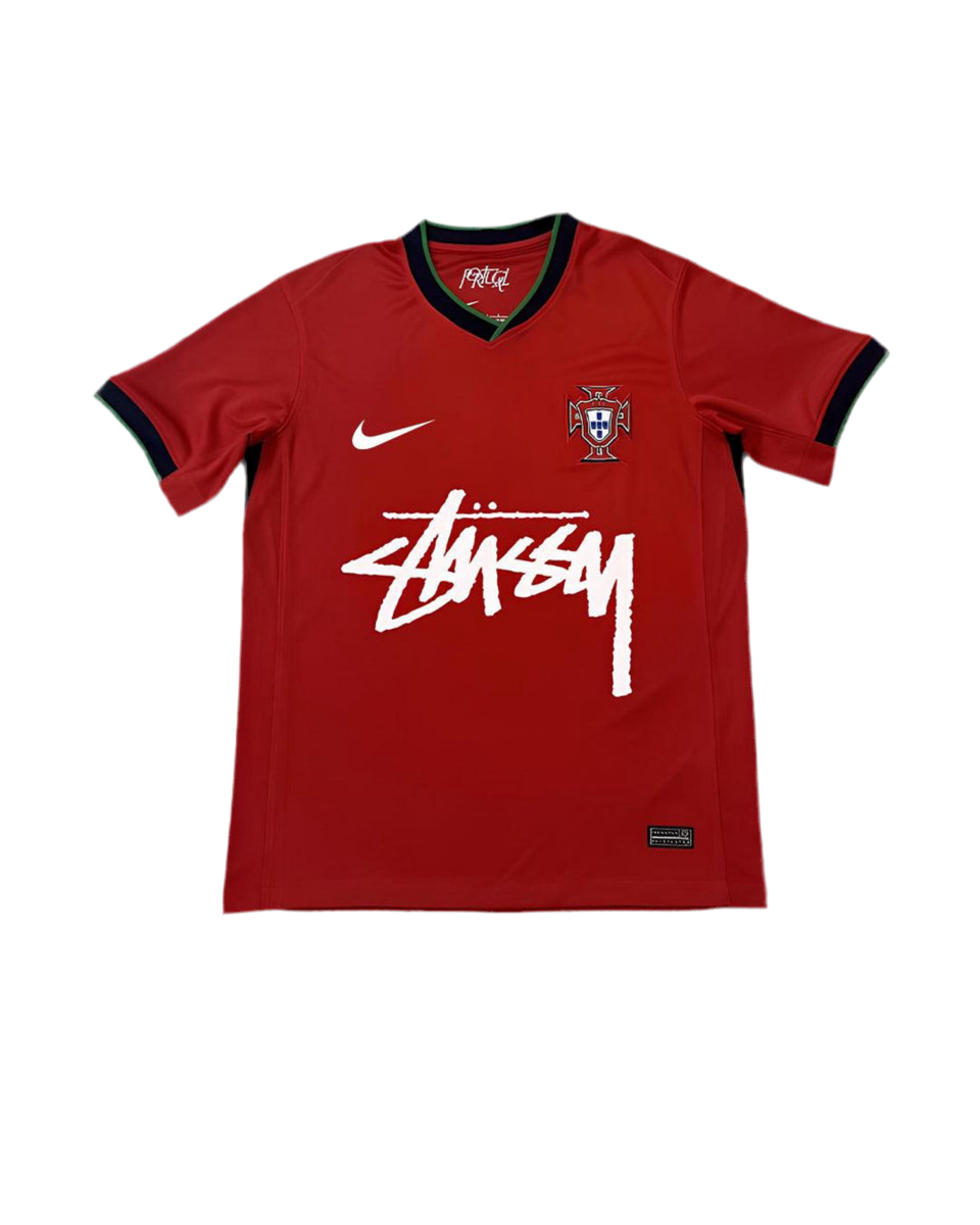 STÜSSY X “PORTUGAL” JERSEY - RED
