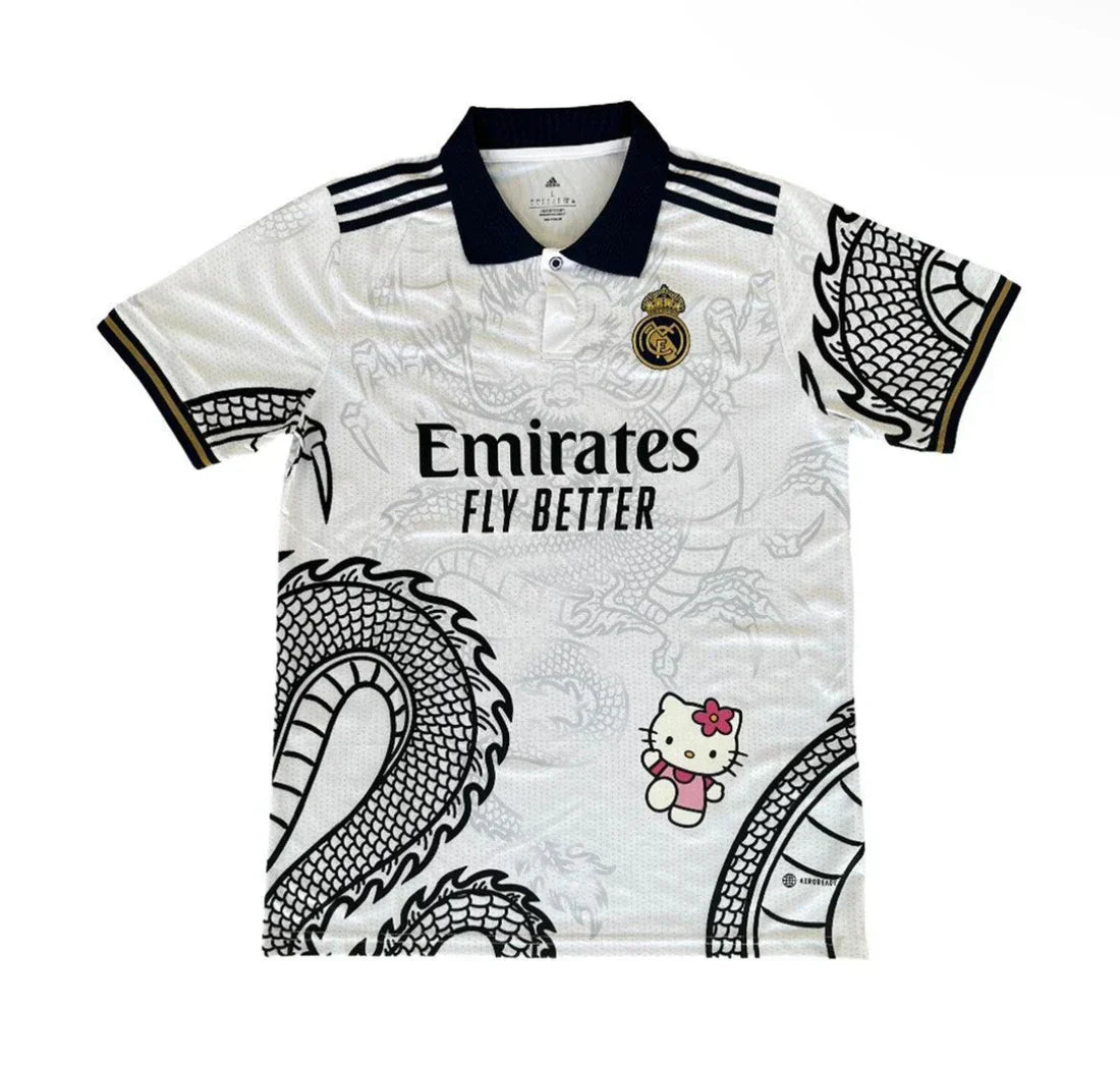 HELLO KITTY X REAL MADRID JERSEY - WHITE