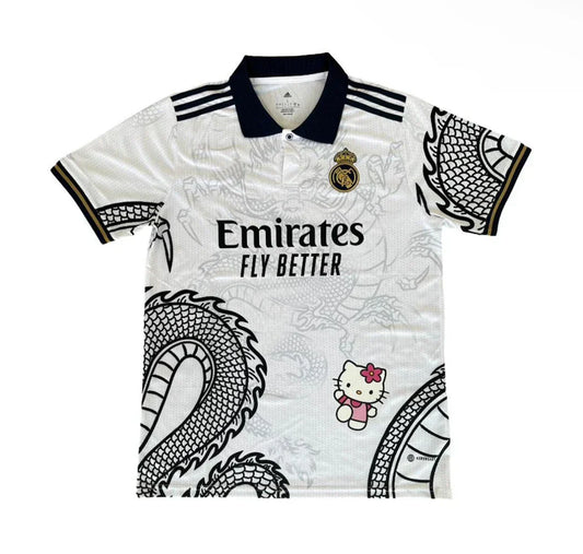 HELLO KITTY X REAL MADRID JERSEY - WHITE