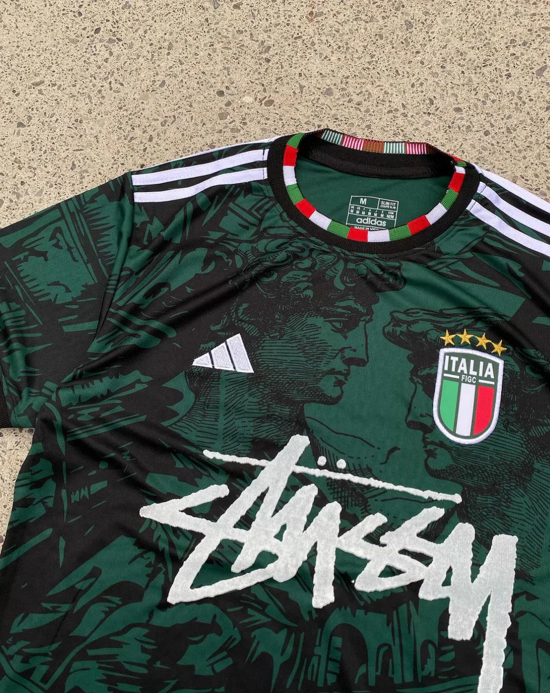 STÜSSY X “ITALY” JERSEY - GREEN