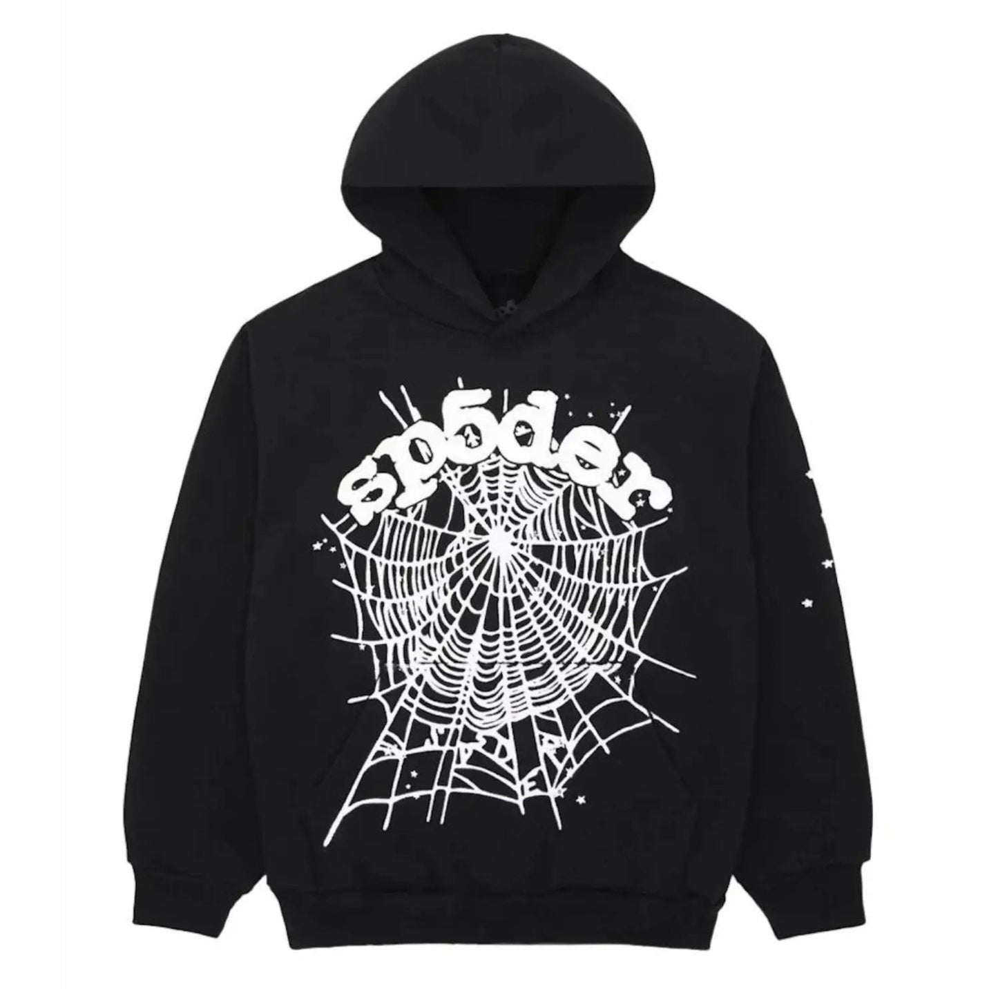 SP5DER WEB HOODIE V2 - Black