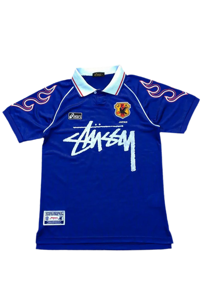 STÜSSY x “JAPAN” JERSEY - BLUE