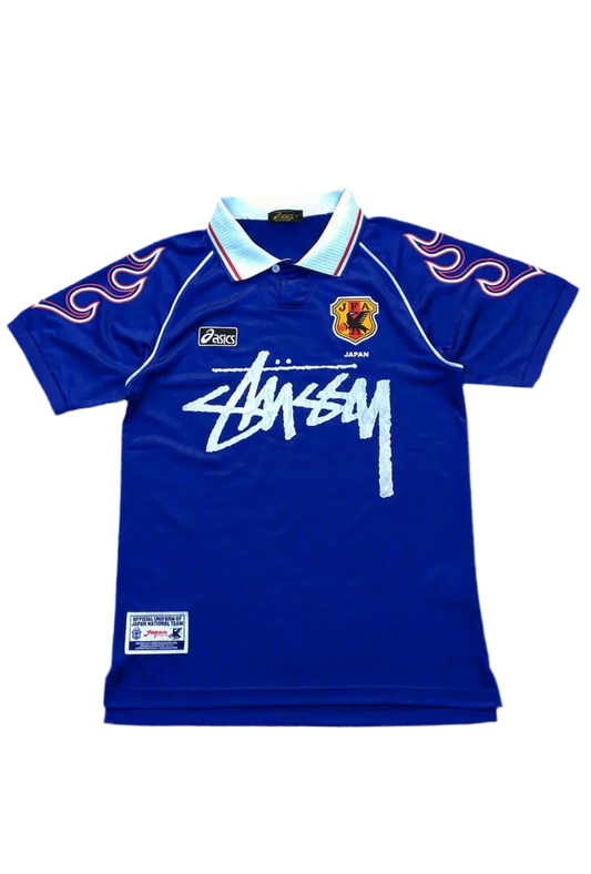 STÜSSY x “JAPAN” JERSEY - BLUE