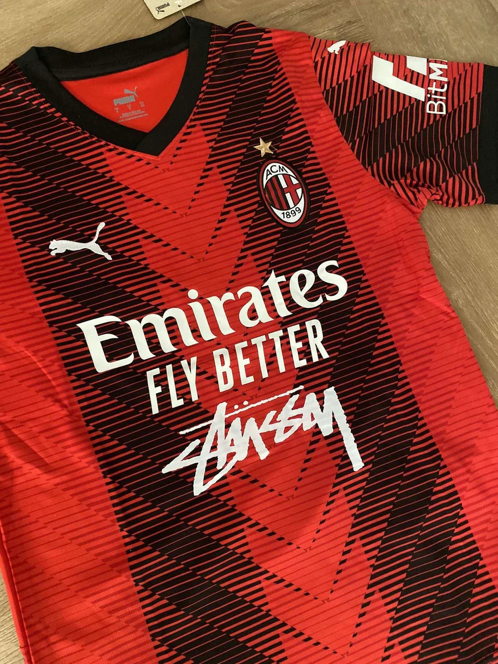 STÜSSY X “MILAN” JERSEY - RED