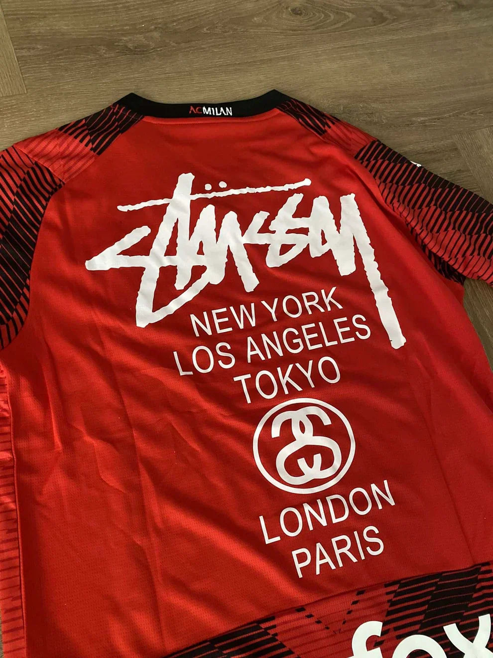 STÜSSY X “MILAN” JERSEY - RED