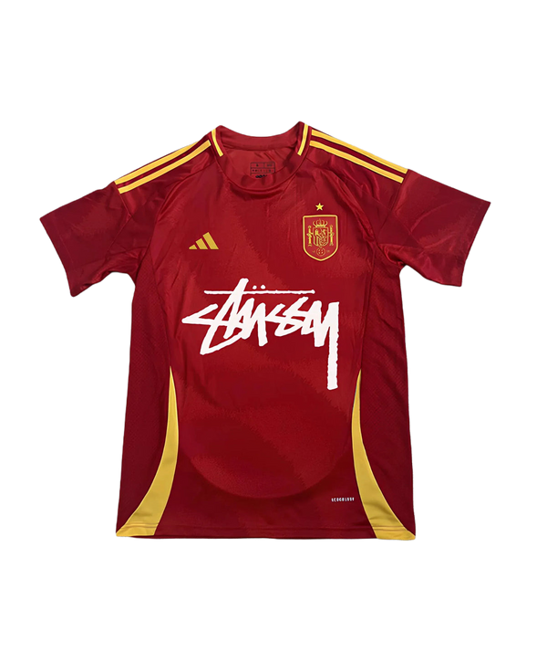 STÜSSY X “SPAIN” JERSEY - HOME RED