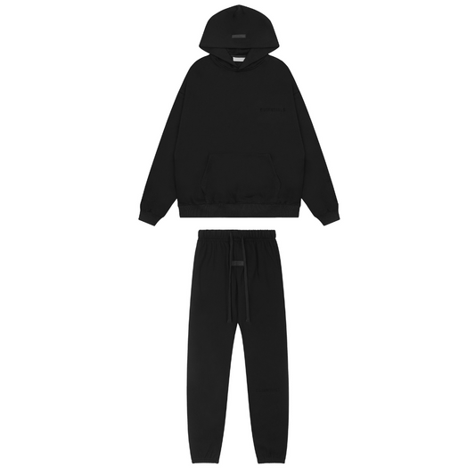 ESSENTIALS - TRACKSUIT - BLACK