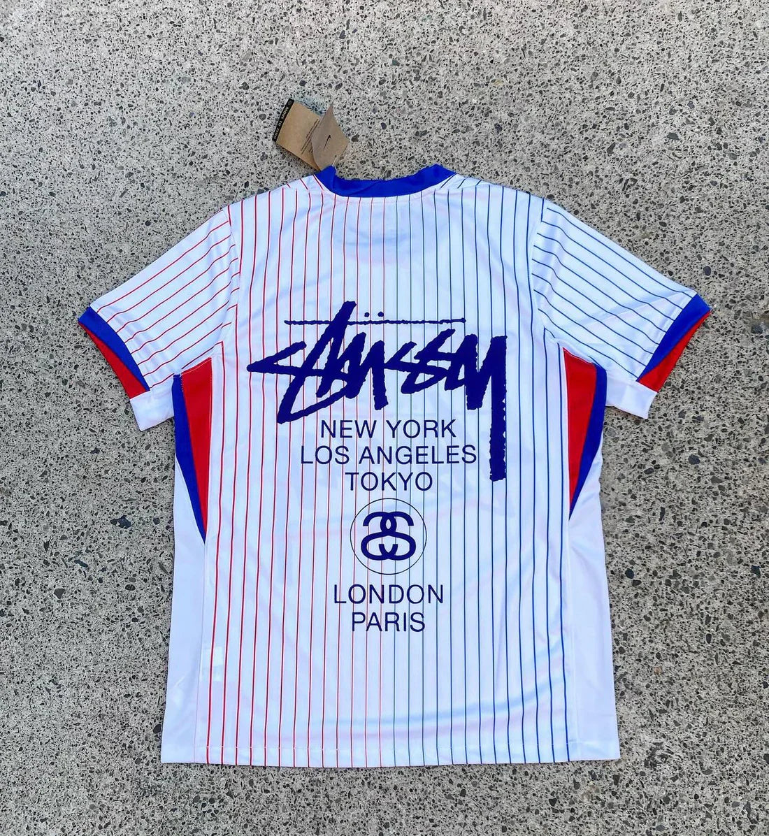STÜSSY X “FRENCH” JERSEY - AWAY WHITE