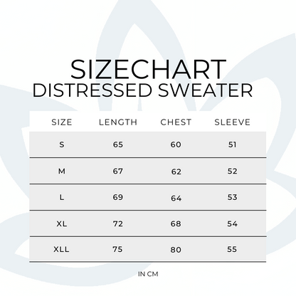 ELIONIS - DISTRESSED SWEATER