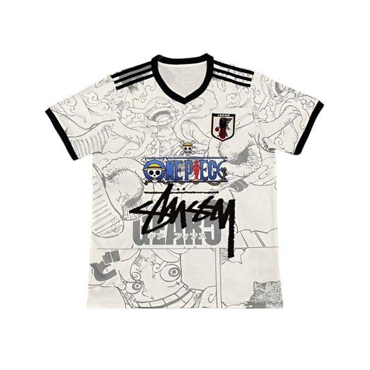 STÜSSY x “JAPAN” JERSEY - ONE PIECE EDITION WHITE