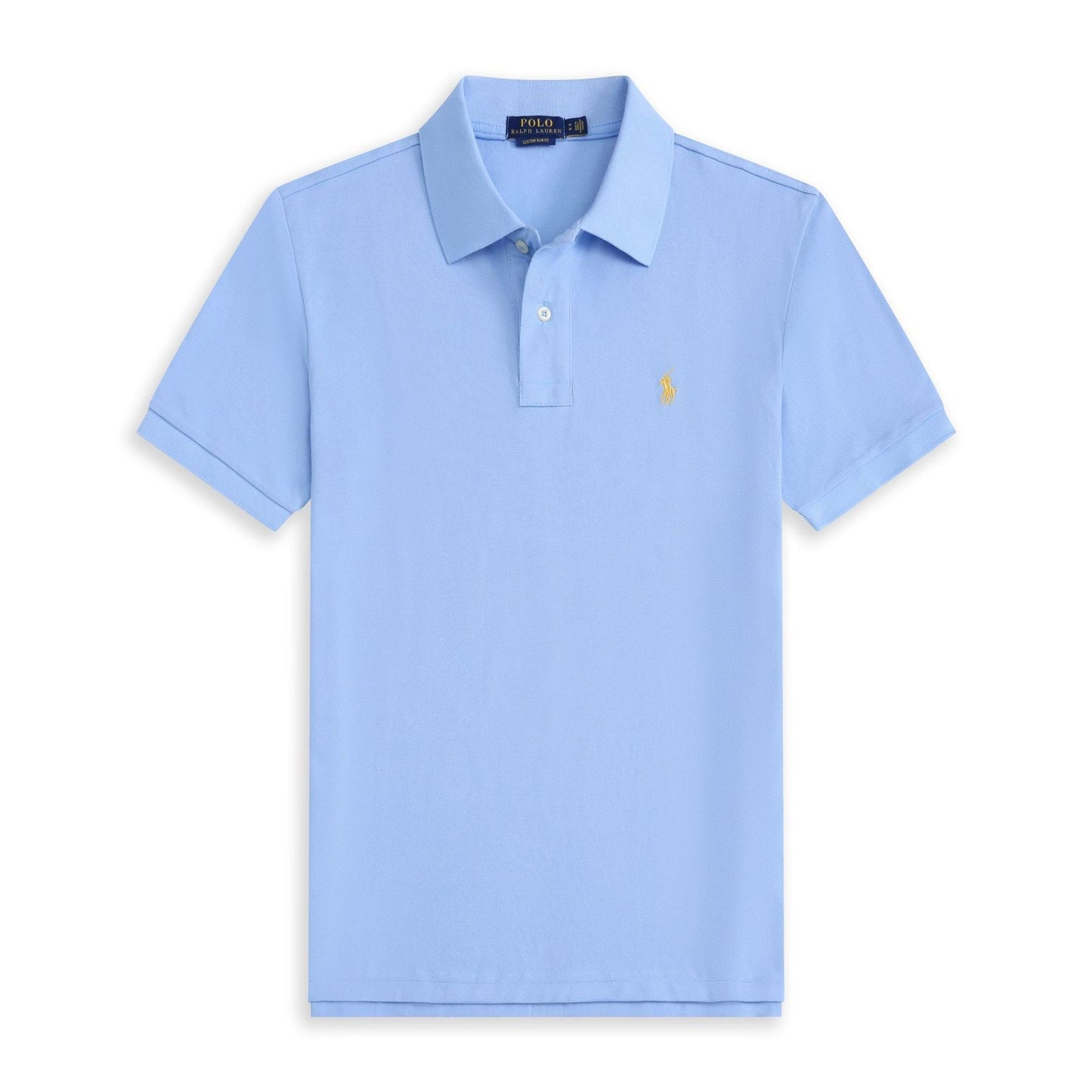 Ralph Laren Polo - Sky Blue, Yellow Logo