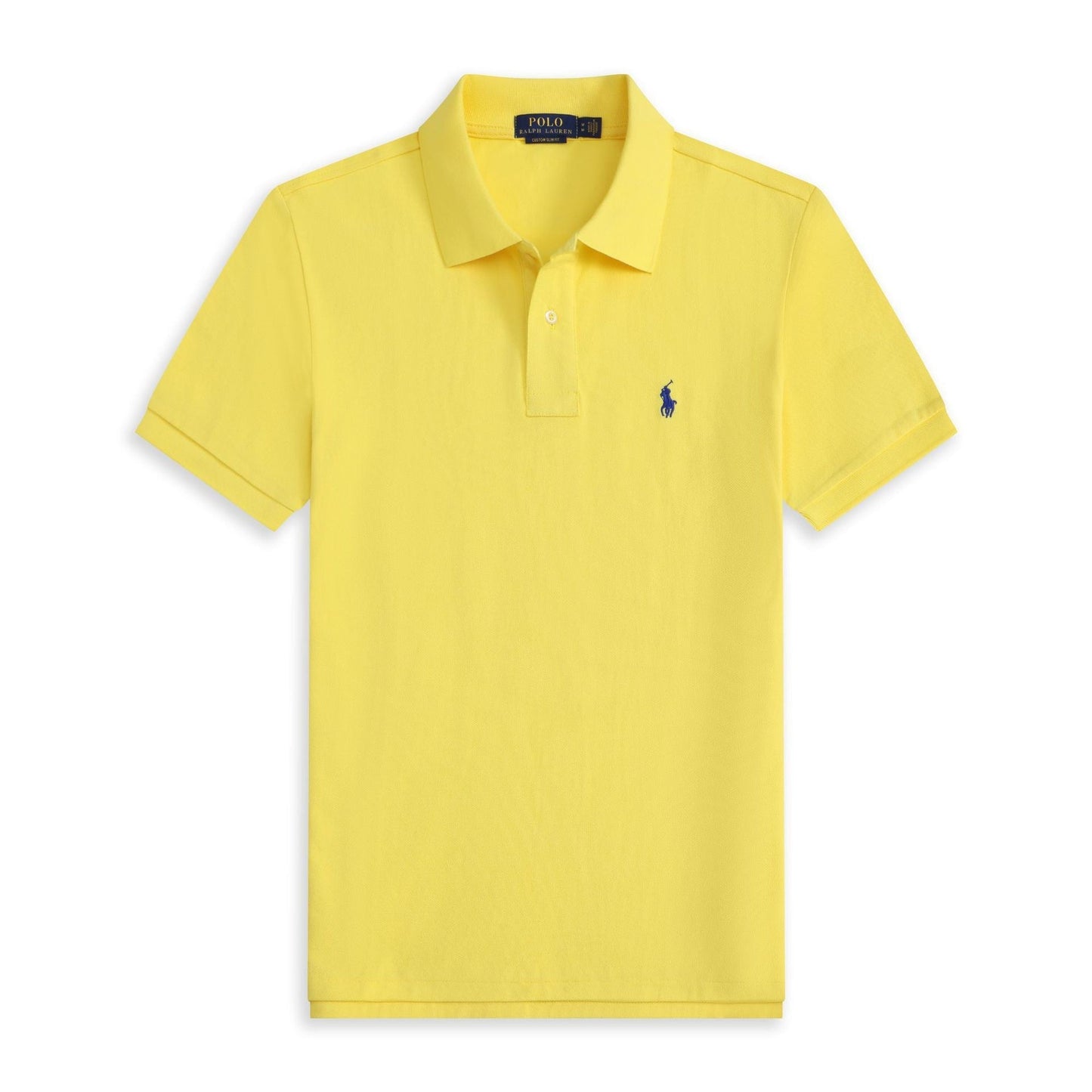 Ralph Laren Polo - Yellow, Blue Logo