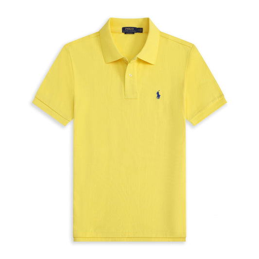 Ralph Laren Polo - Yellow, Blue Logo