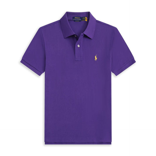 Ralph Laren Polo - Purple, Yellow Logo