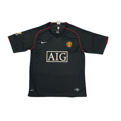 MANCHESTER UNITED RETRO -  07/08 AWAY BLACK