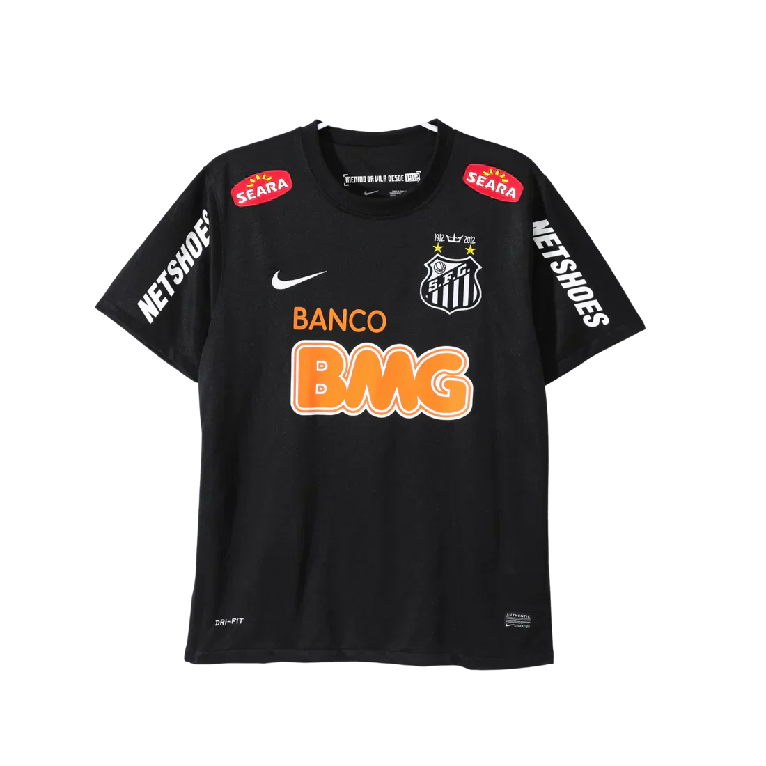 SANTOS RETRO -  11/12 AWAY BLACK