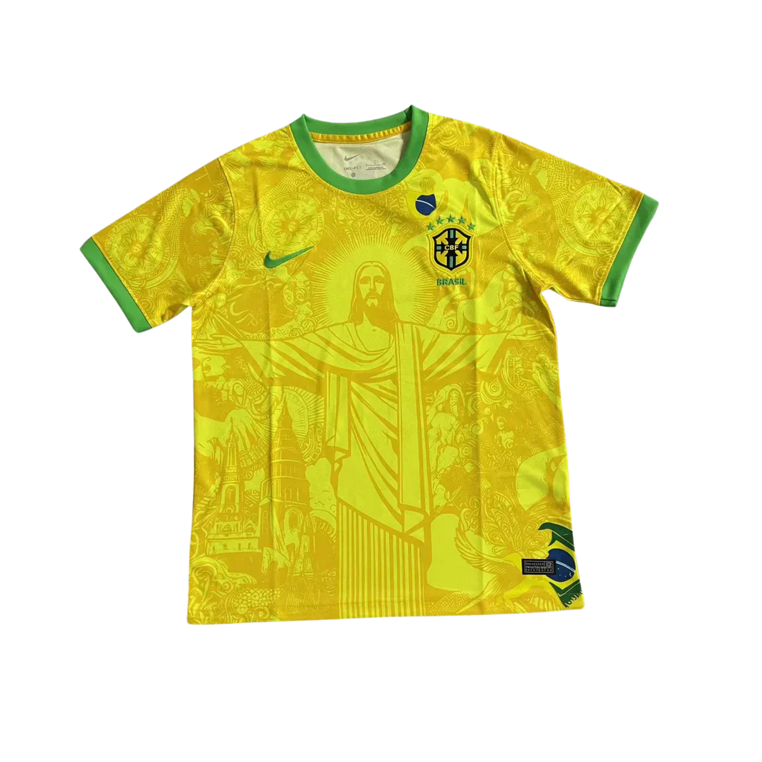BRAZIL JERSEY - SPECIAL JESUS EDITION YELLOW