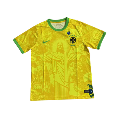 BRAZIL JERSEY - SPECIAL JESUS EDITION YELLOW