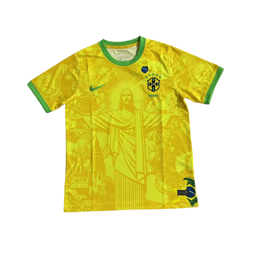 BRAZIL JERSEY - SPECIAL JESUS EDITION YELLOW